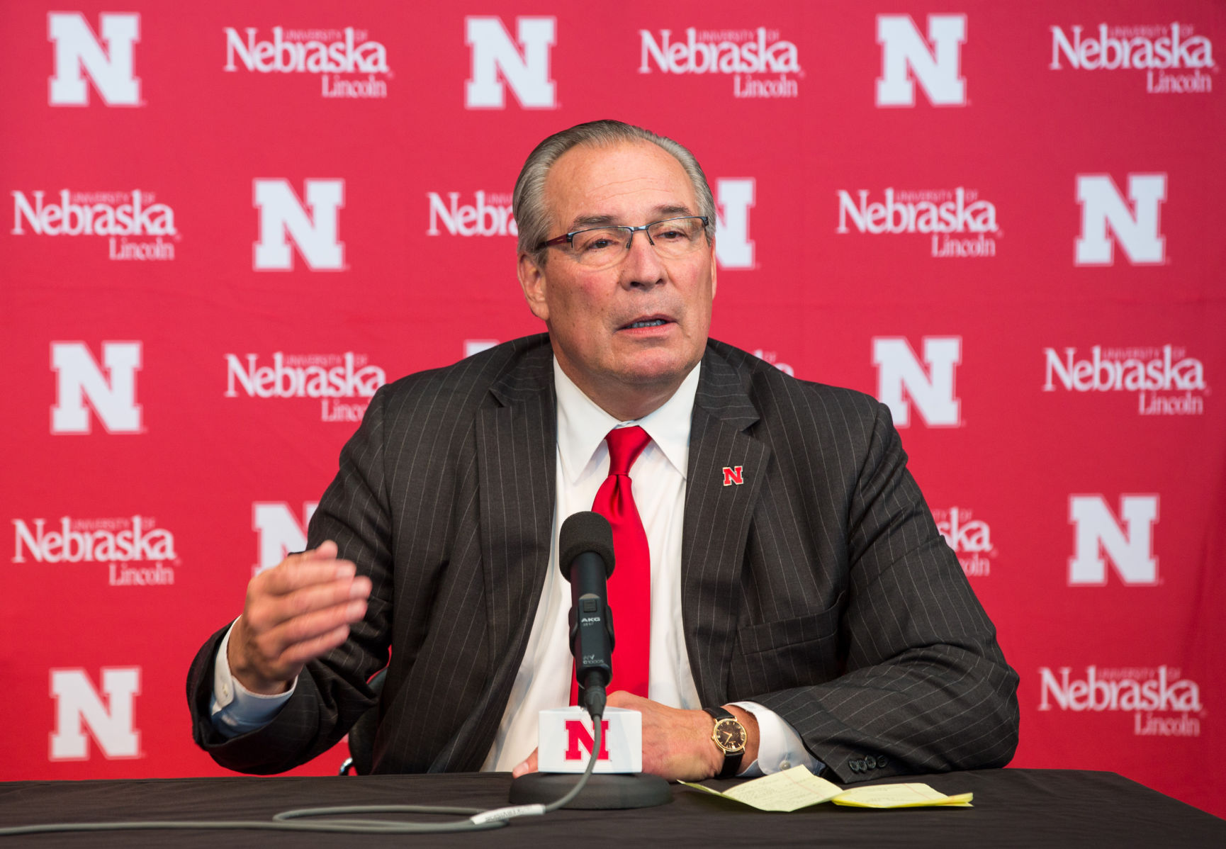 Bill Moos Hiring Press Conference